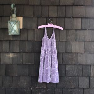 🧚‍♀️Lilac, velvet, empire waist dress 🧚‍♀️